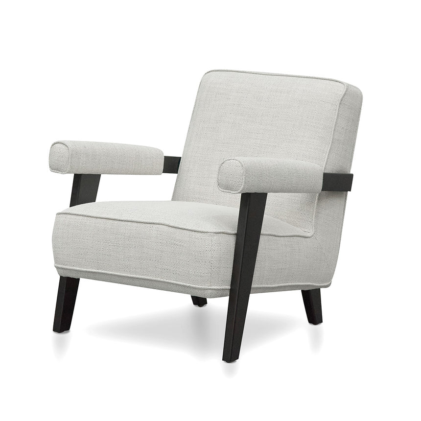 Minimalist Chic Lounge Chair - Grey