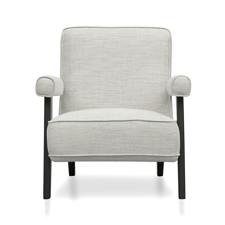 Minimalist Chic Lounge Chair - Grey