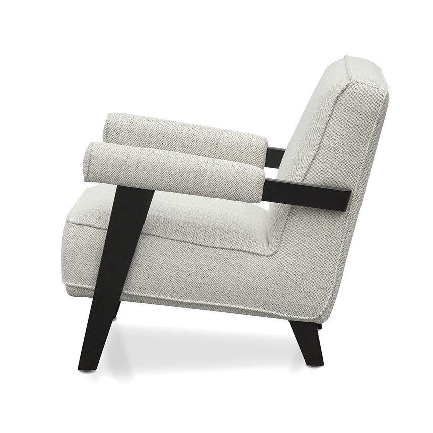 Minimalist Chic Lounge Chair - Grey