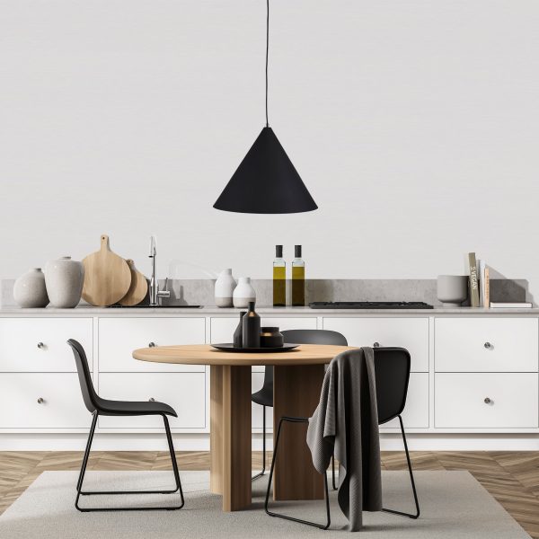 Minimalist Conical Pendant Light 45cms - (Available in 2 Colors)