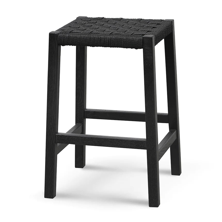 Minimalist Marvel Bar Stool - Black