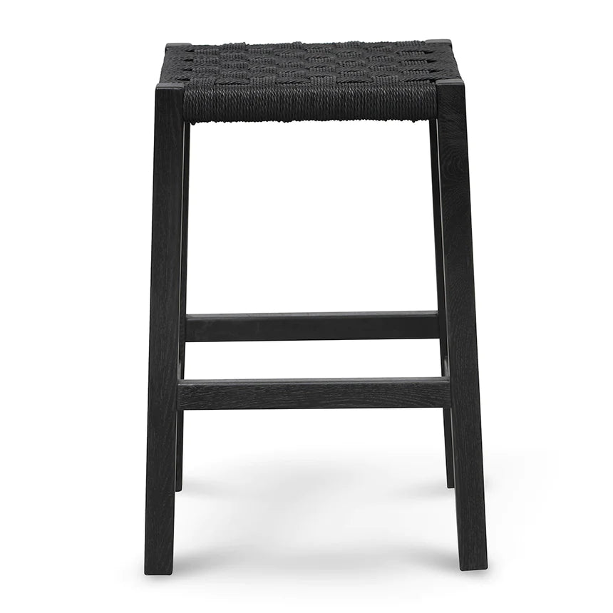 Minimalist Marvel Bar Stool - Black