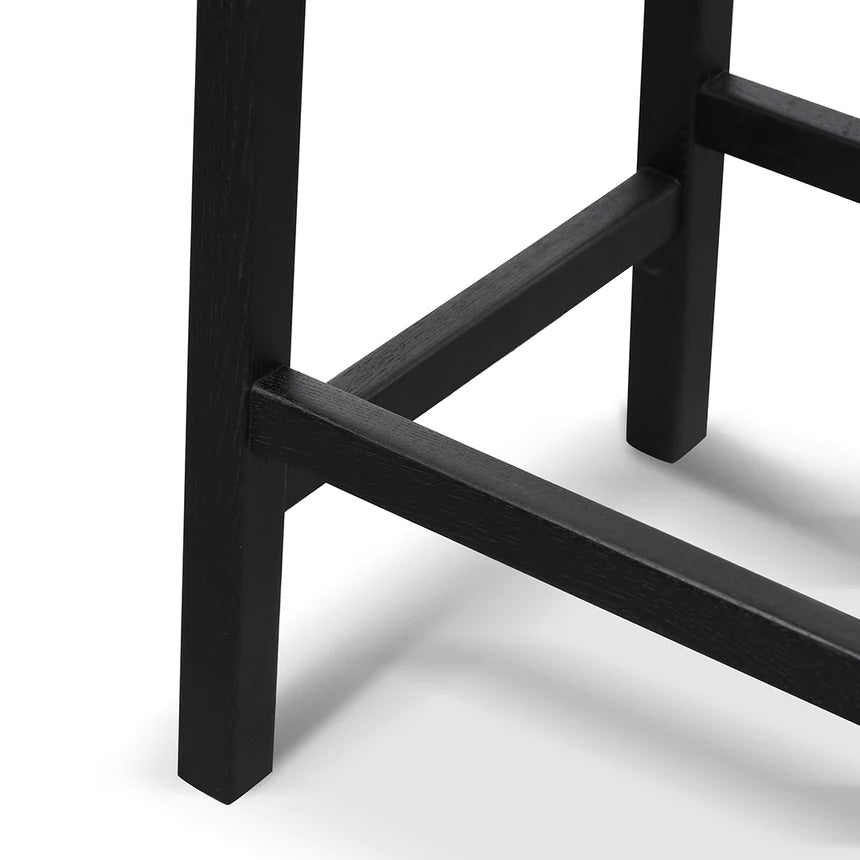 Minimalist Marvel Bar Stool - Black