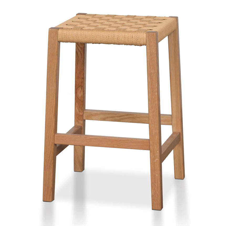 Minimalist Marvel Bar Stool - Natural