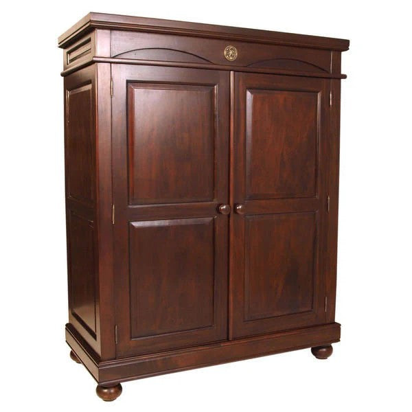 Modern Classic Wooden Wardrobe - Rose Mahogany