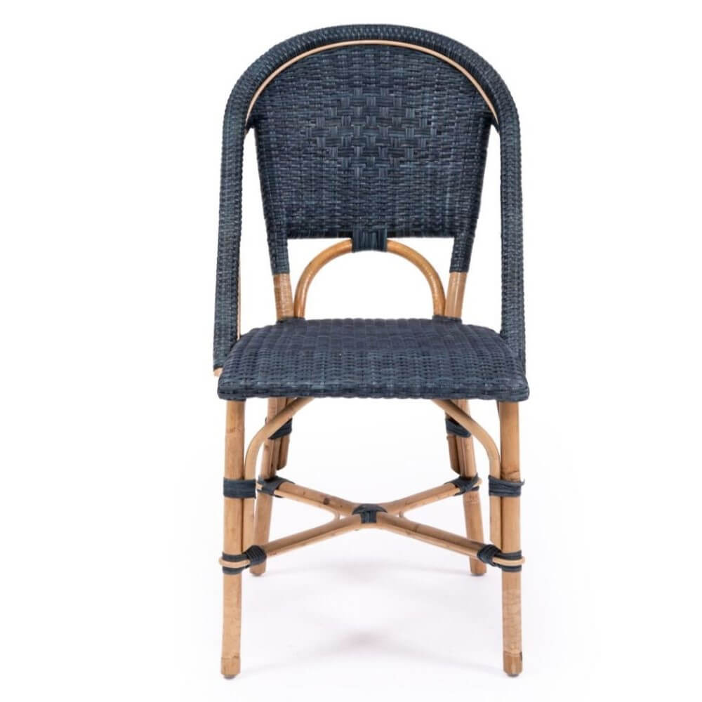 Modern Coastal Style Rattan Dining Chair - Oceania