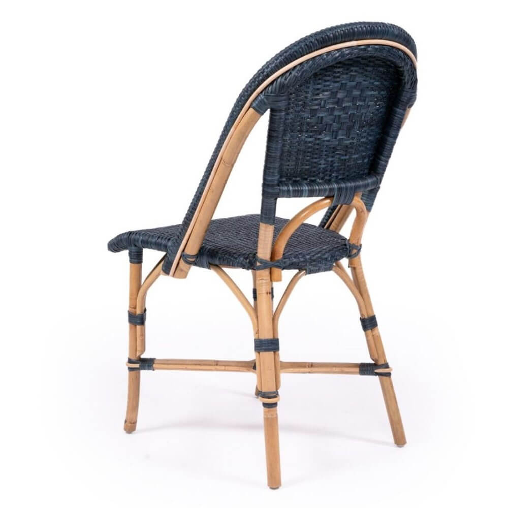 Modern Coastal Style Rattan Dining Chair - Oceania