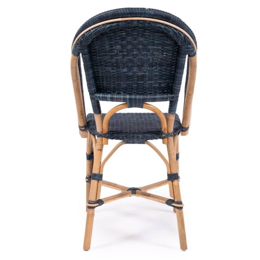 Modern Coastal Style Rattan Dining Chair - Oceania