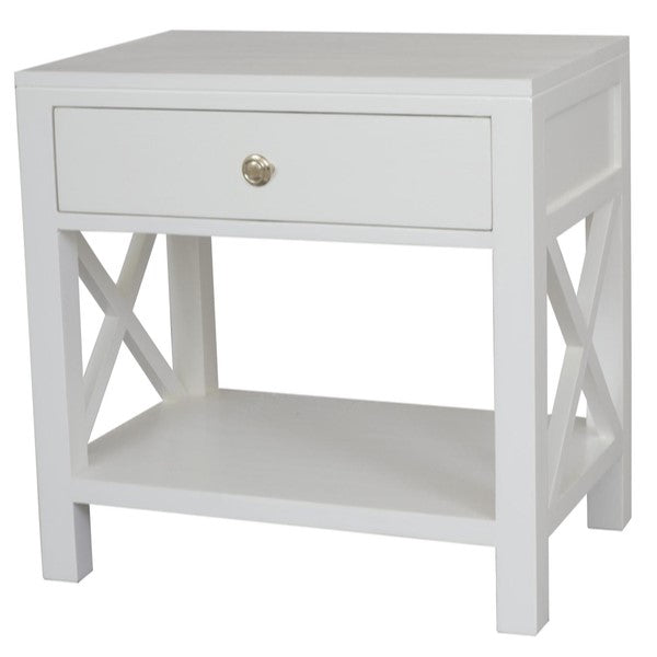 Modern Cross-Leg Bedside Table