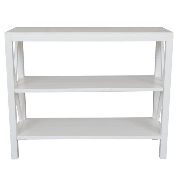 Modern Cross-Leg Console Table