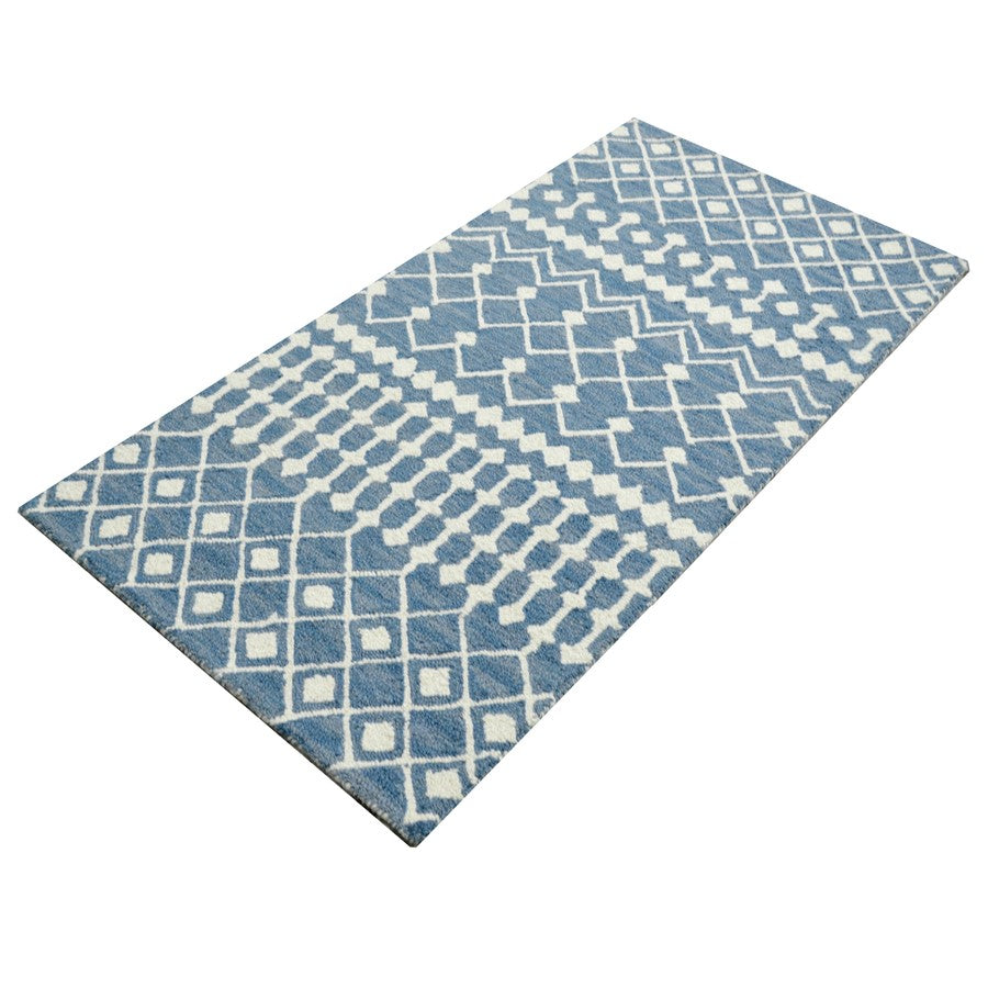 Modern Deco Handmade Woolen Rug