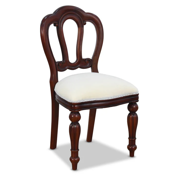 Modern Living Admiralty Carver Dining Chair - Dark Mahogany