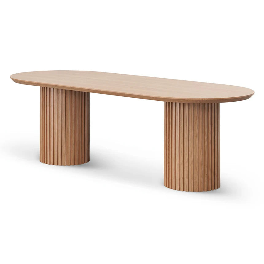 Modern Look Dining Table 240cms - Natural