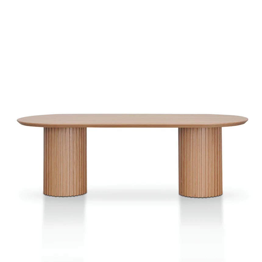 Modern Look Dining Table 240cms - Natural