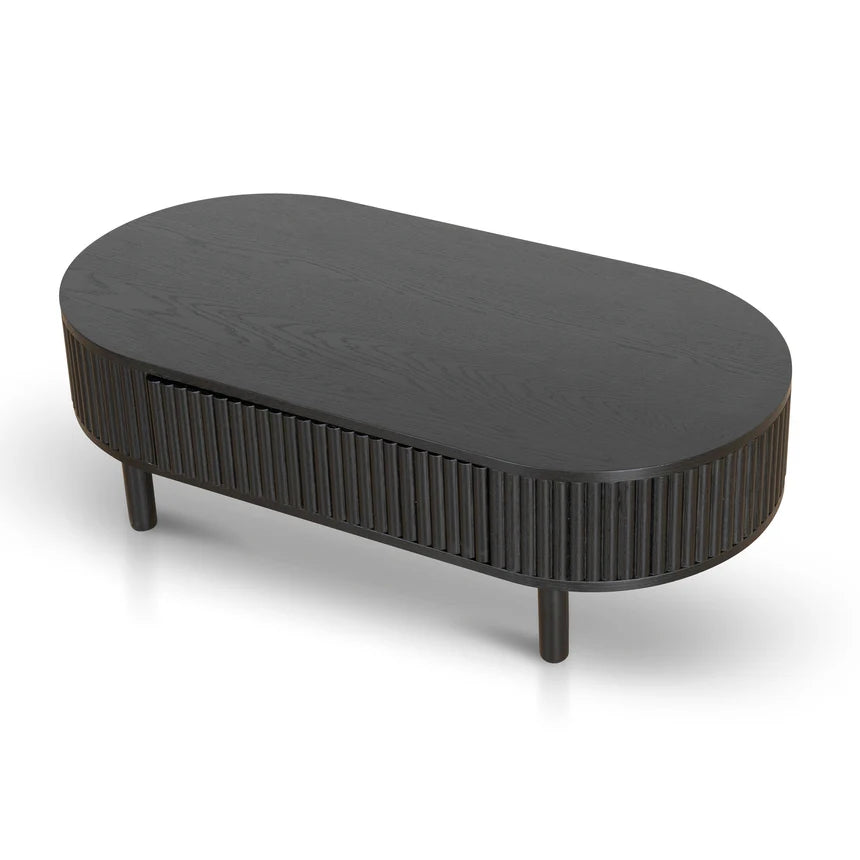 Modern Luxury Full Black Coffee Table - Black