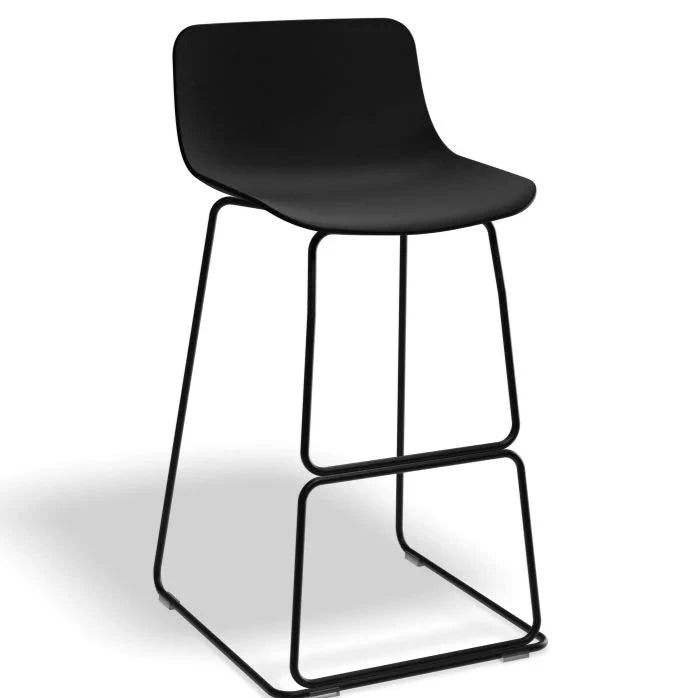 Modern Metal Shell High Stool (Available in 2 Sizes)