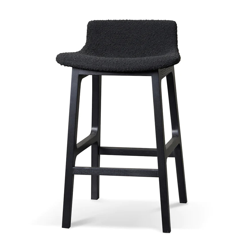 Modern Metro Bar Stool - Black