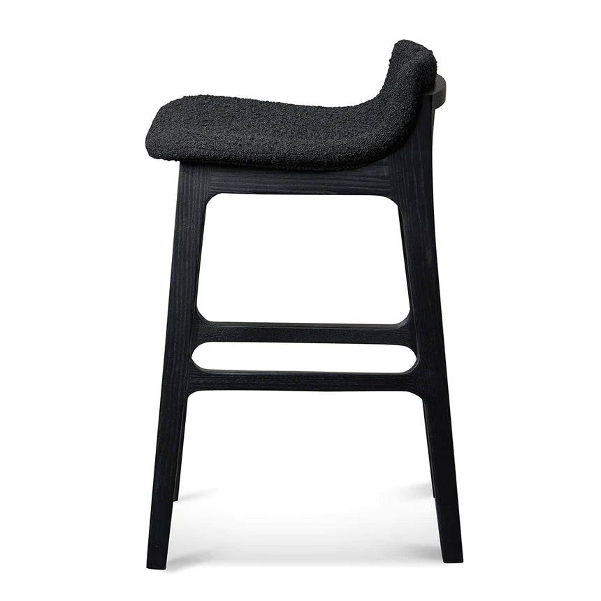 Modern Metro Bar Stool - Black