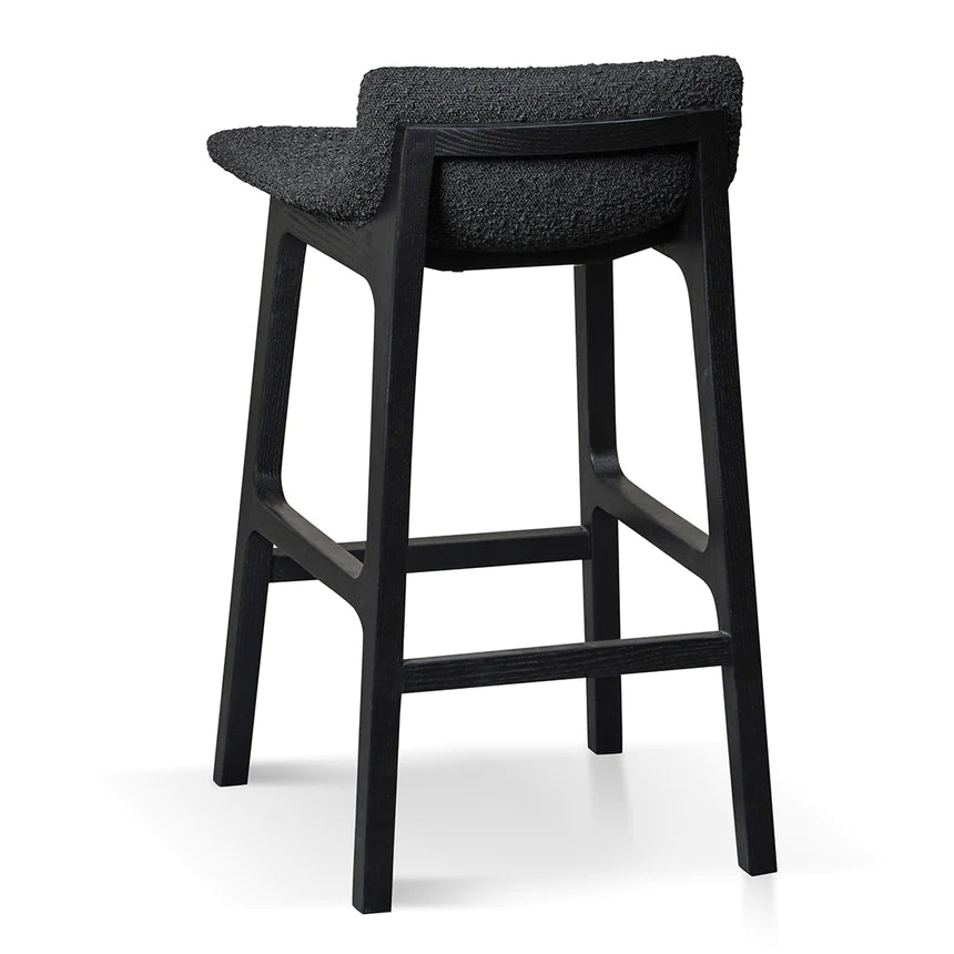 Modern Metro Bar Stool - Black