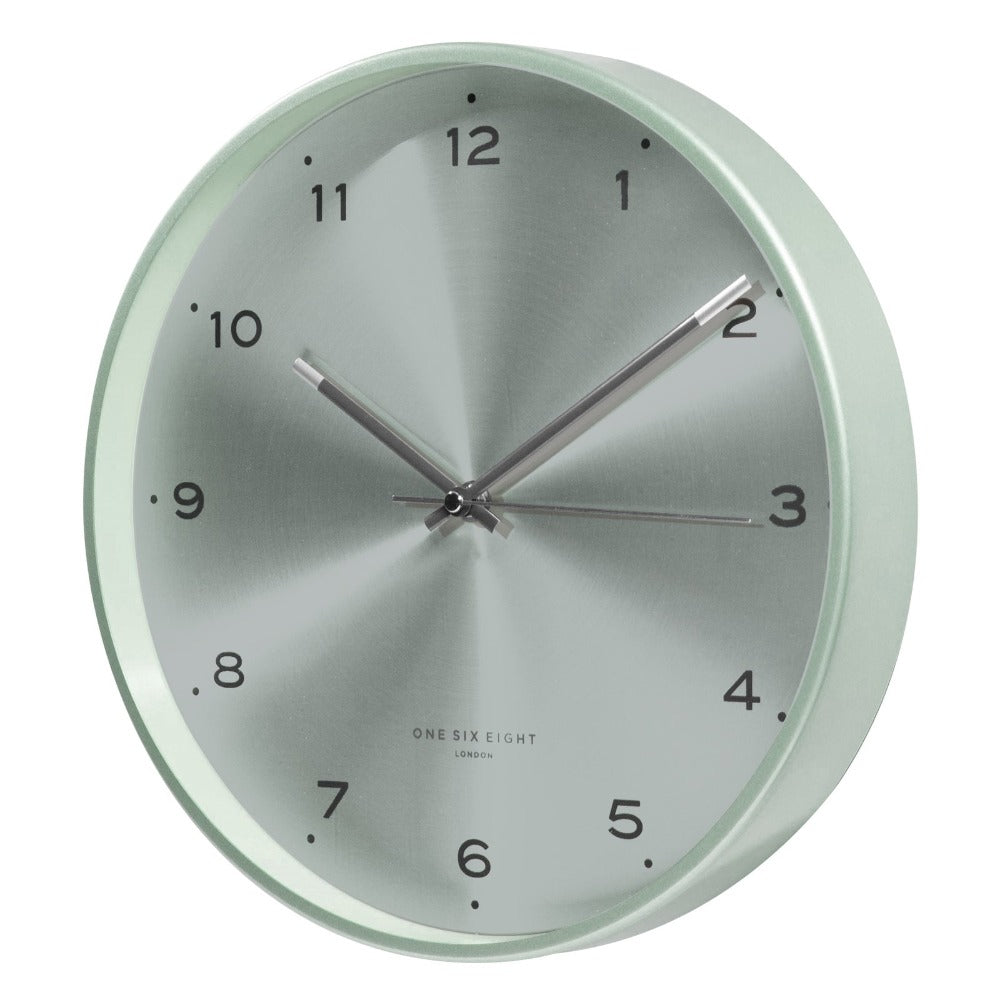 Modern Minimalism Sage Green Wall Clock 40cms