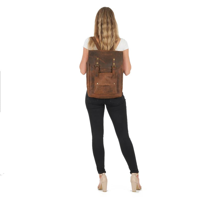 Modern Muse Beautiful Leather Backpack