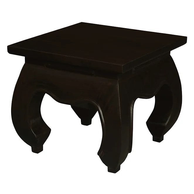 Modern Opium Leg Tamp Table - Dark Brown