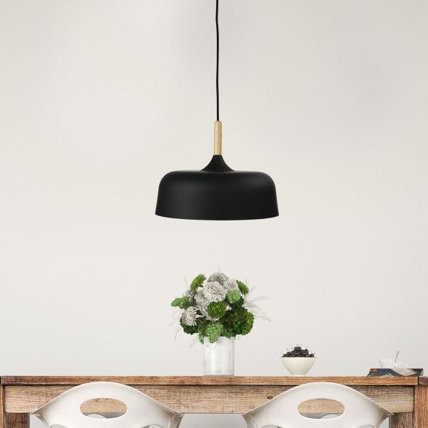 Modern Retro Industrial Style Pendant Light 22cms (Available in 2 Colors)