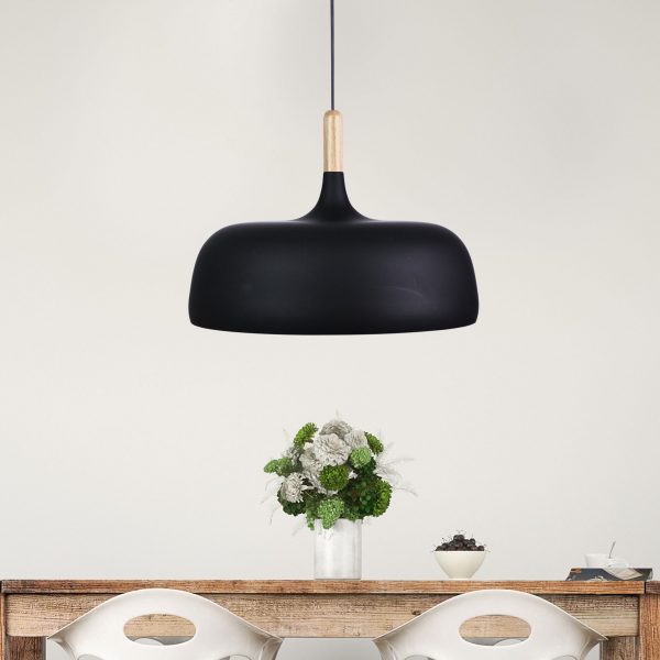 Modern Retro Industrial Style Pendant Light 48cms (Available in 2 Colors)