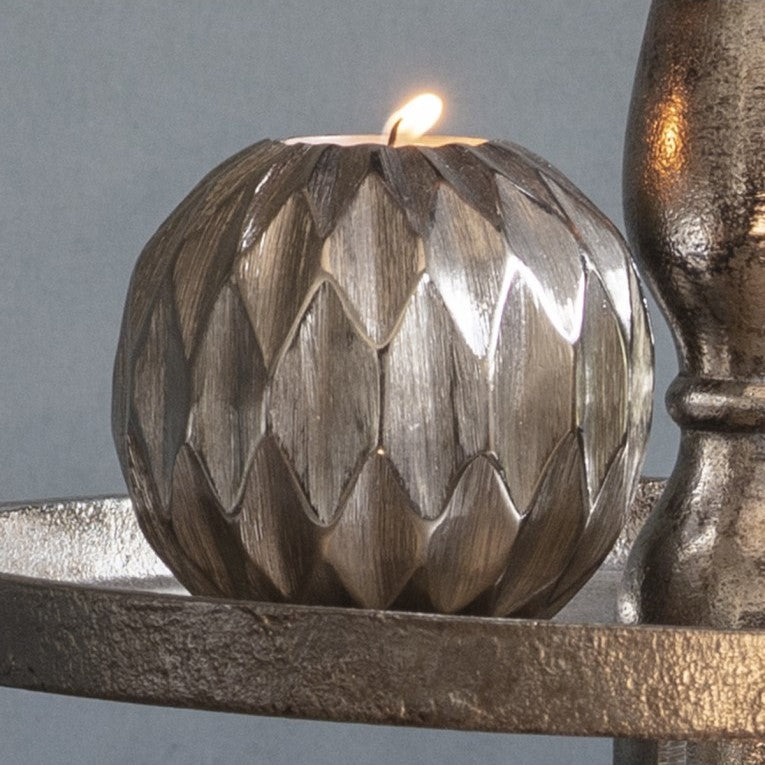 Modern Sparkle Diamond Cut Tealight Holder (Available in 3 Sizes)