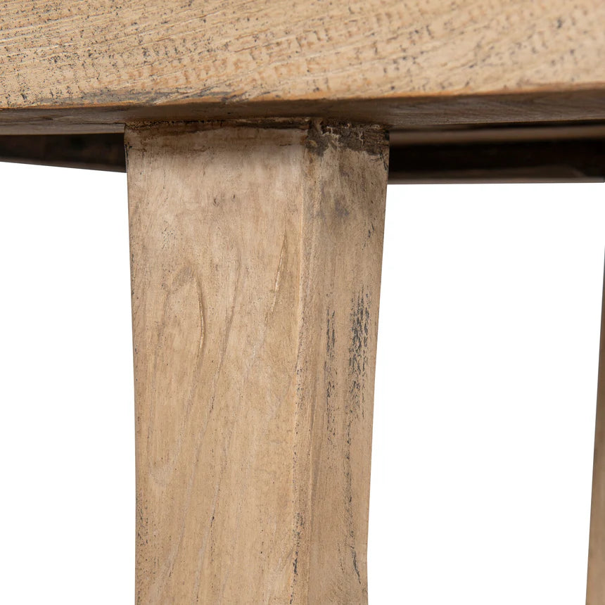 Modern Warmth Elm Console Table - 180cms - Natural