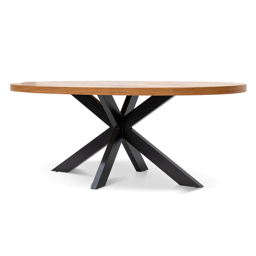 Modern Wooden 6-Seater Dining Table 200cms