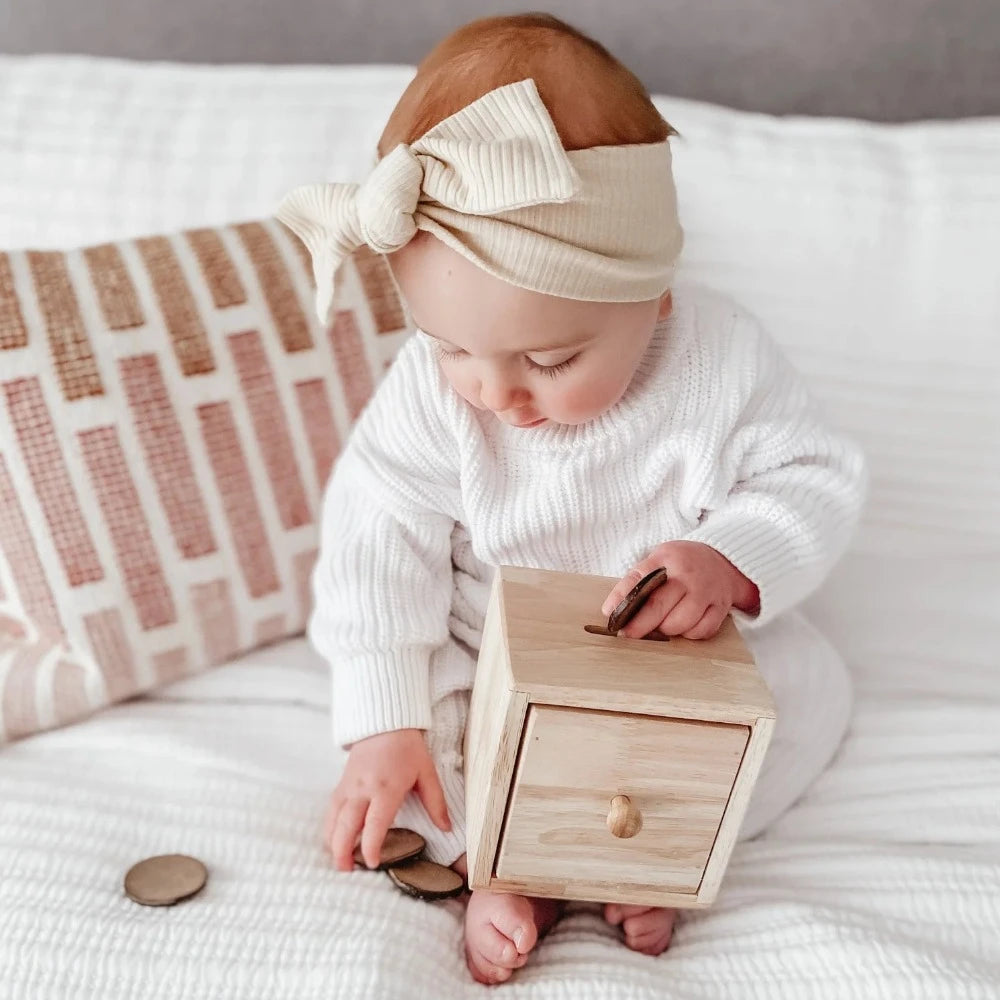 Montessori Wooden Discs Post Box