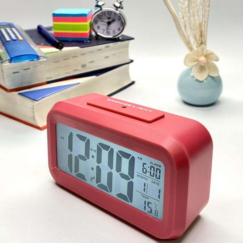 Multi-Functional Digital Table Clock - Available in 4 Colors