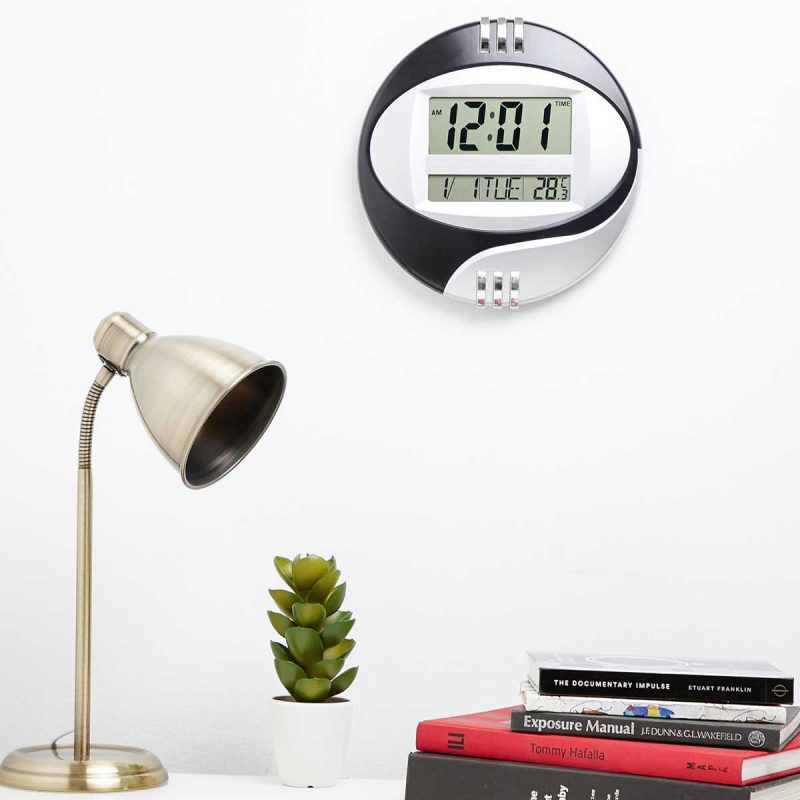 Multi-Functional Digital Tabletop Clock - Available in 2 Colors