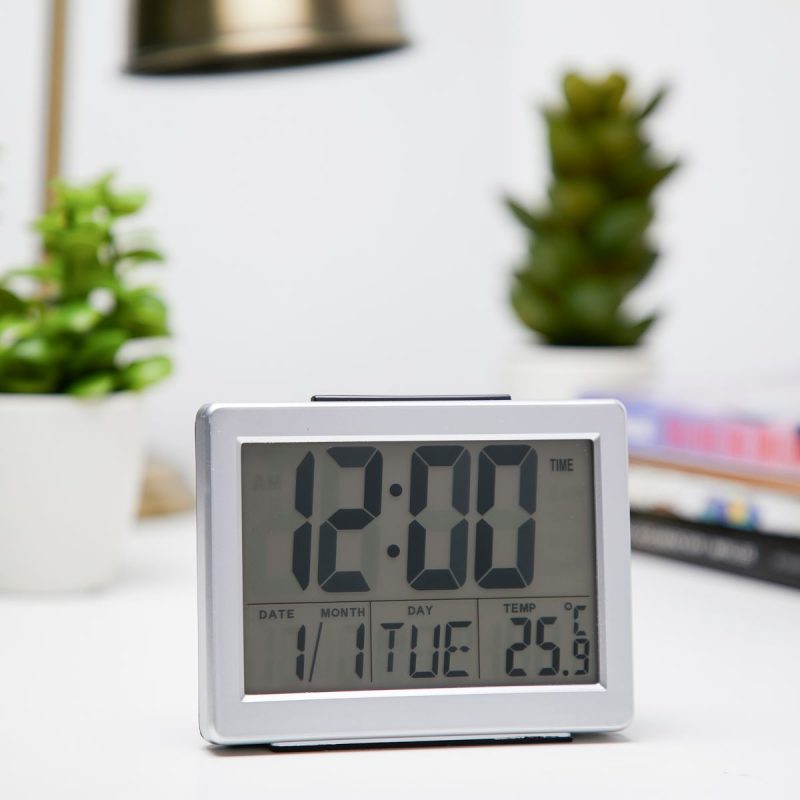 Multifunctional Digital Table Clock - Available in 2 Colors