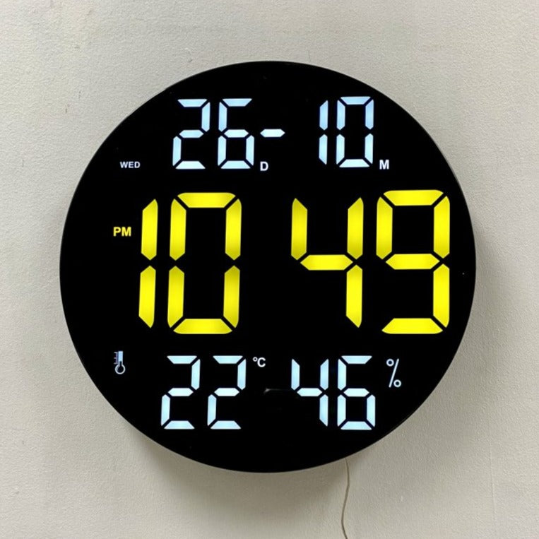 Multifunctional LED Display Clock Table - Available in 4 Colors