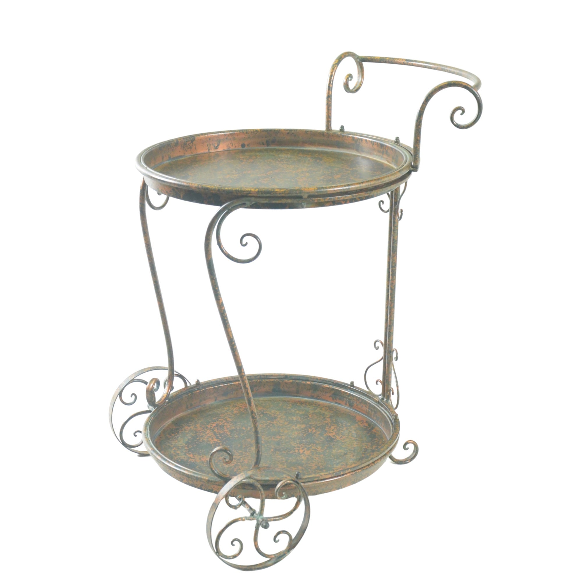 Multipurpose Bronze Metal Trolley