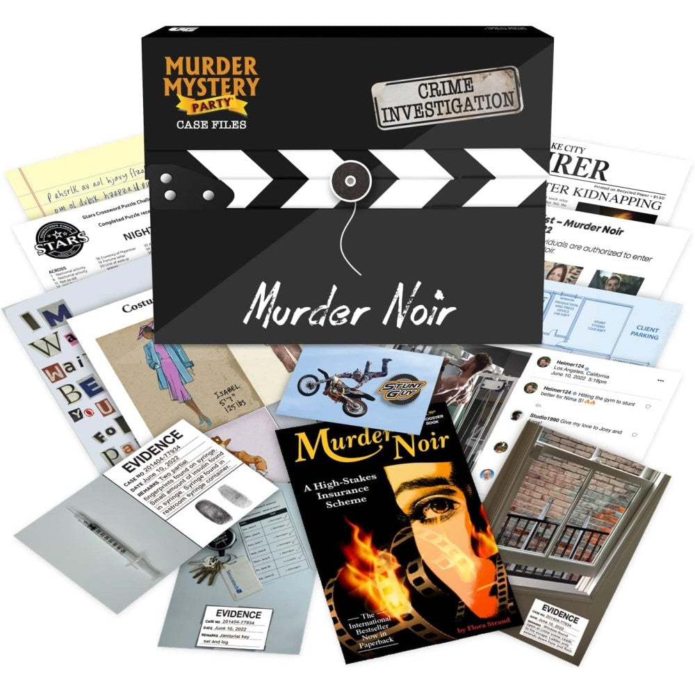 Murder Mystery Party - Case Files: Murder Noir