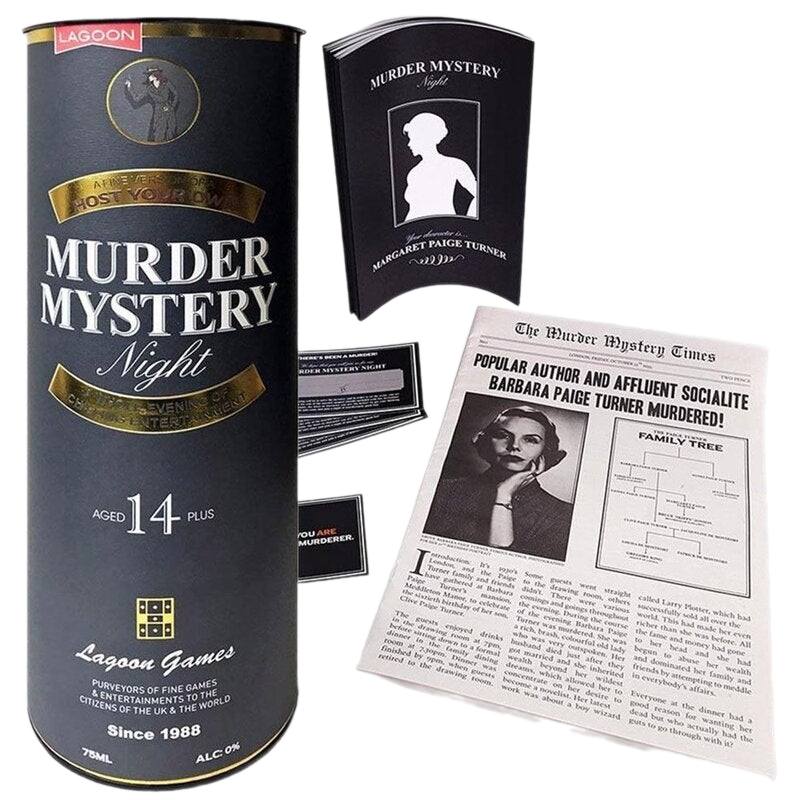 Murder Mystery Night Card Game