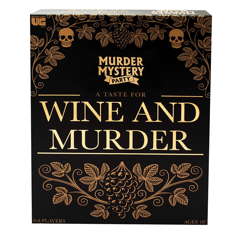 Murder Mystery Party - Case Files: A Taste For Wine And Murder