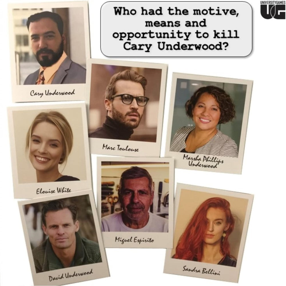 Murder Mystery Party - Case Files: Underwood Cellar