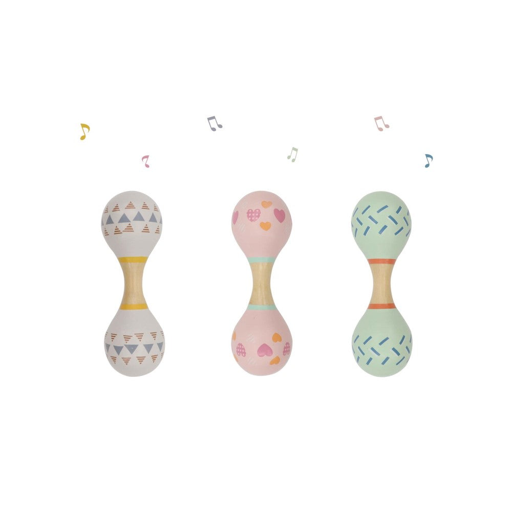 Musical Surprise Double-Sided Maraca Rattle (Set At Random)