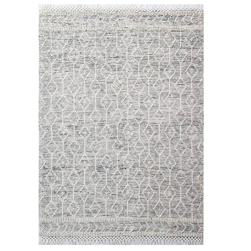 Mystique Geometric Pattern Woollen Rug (Available in 4 Sizes)