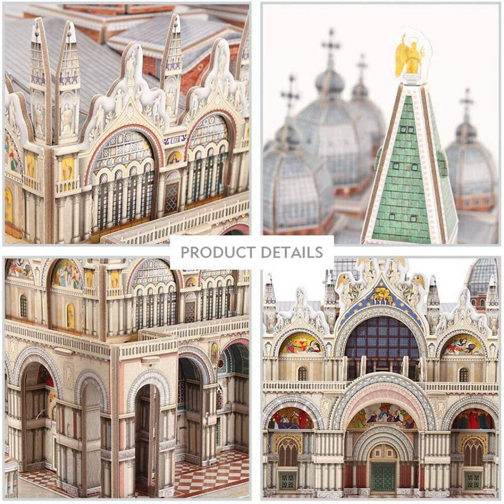 National Geographic 3D Puzzle 107 Pieces Venice St Mark's Square