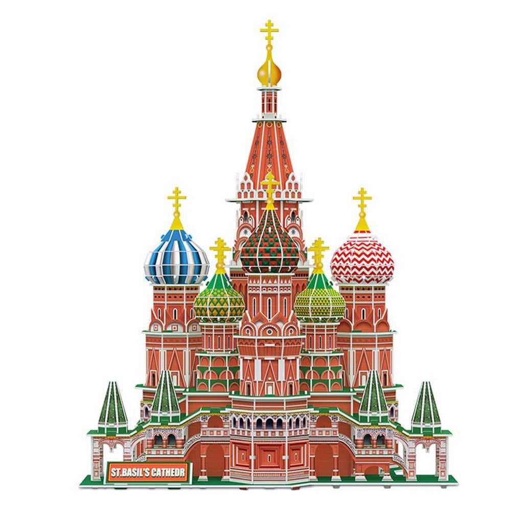 National Geographic 3D Puzzle 222Pieces Moscow St Basil's Cathedral