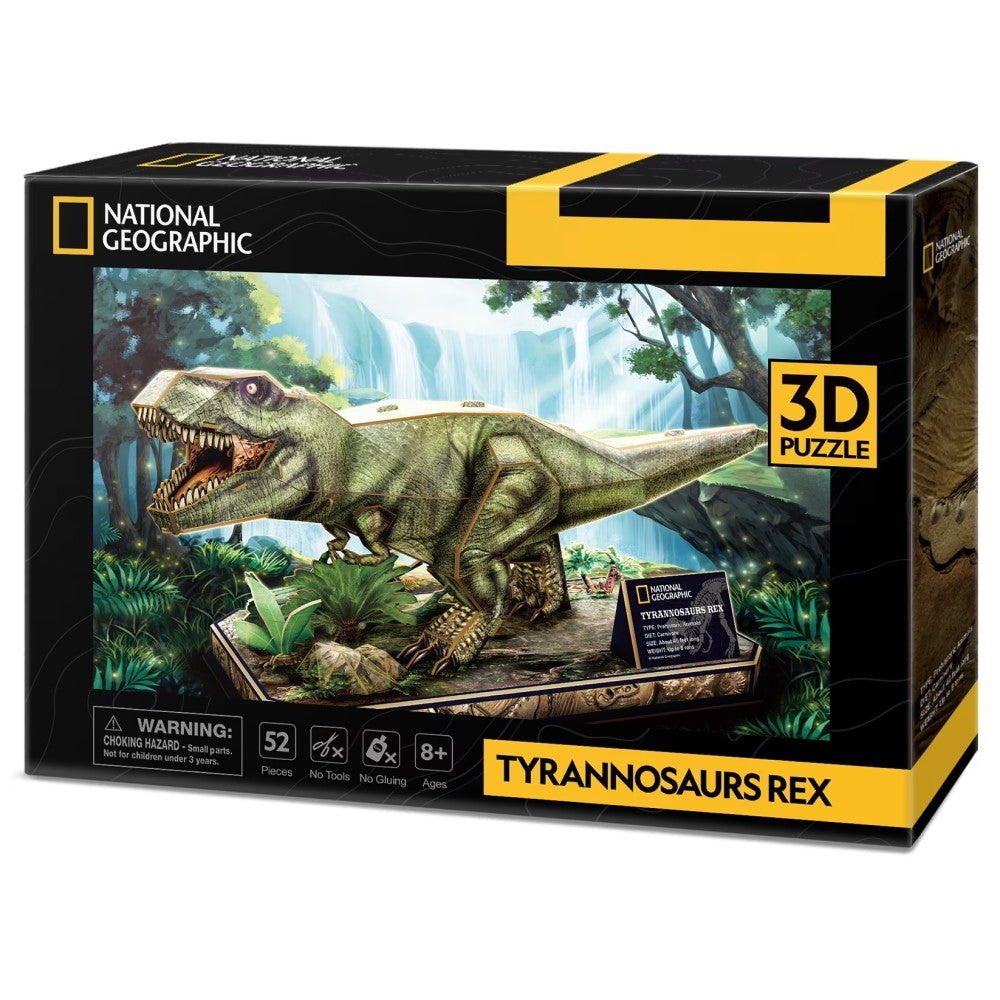 National Geographic 3D Puzzle 52 Pieces Stegosaurus