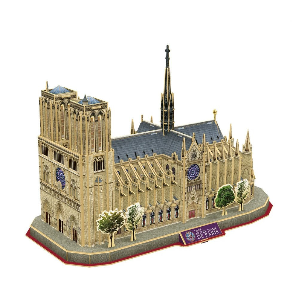 National Geographic 3D Puzzle 128 Pieces Paris Notre Dame