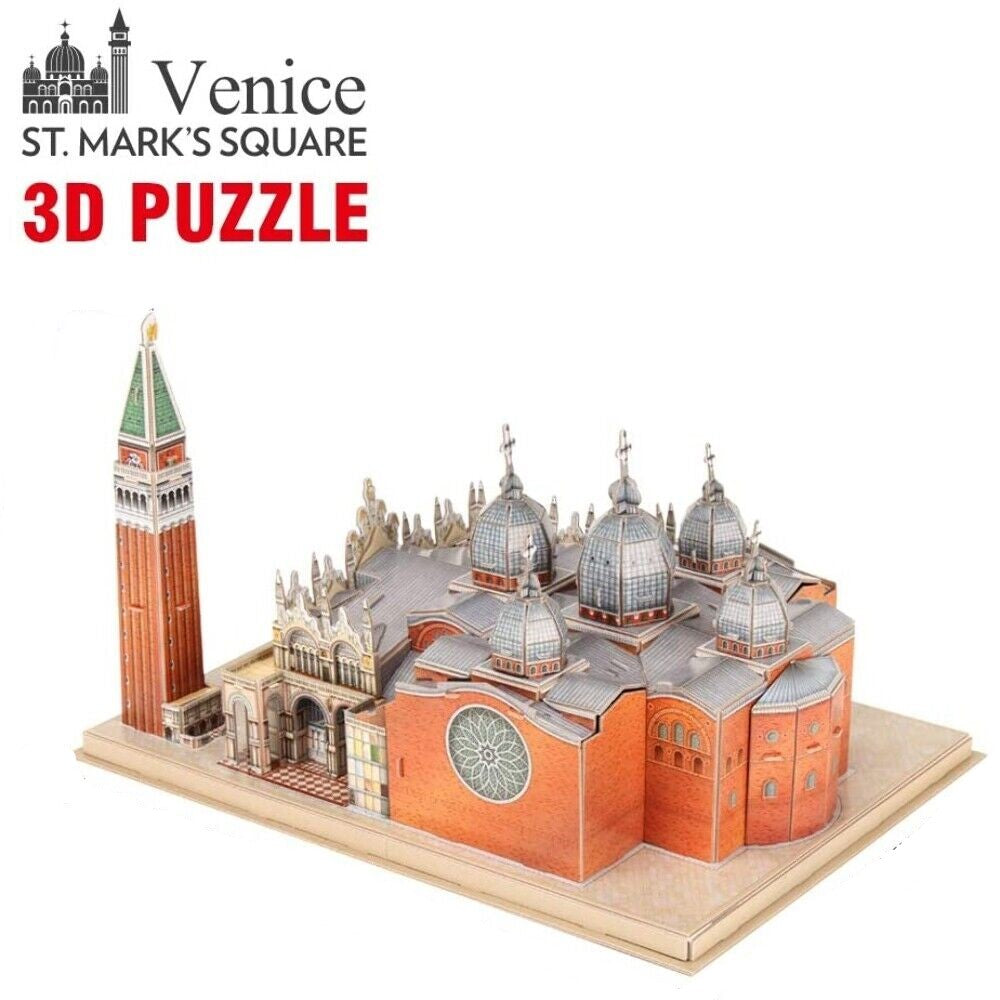 National Geographic 3D Puzzle 107 Pieces Venice St Mark's Square