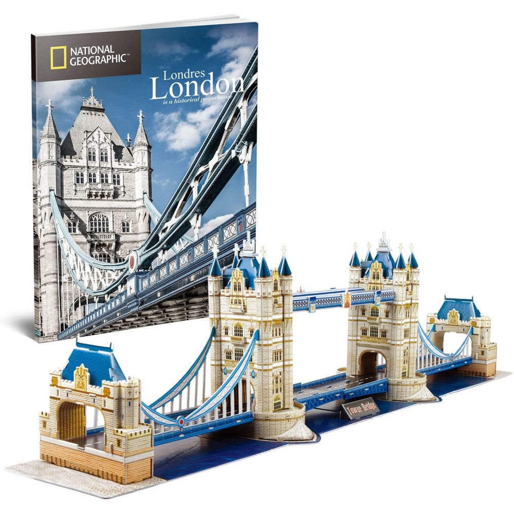 National Geographic 3D Puzzle 120 Pieces London Tower Bridge