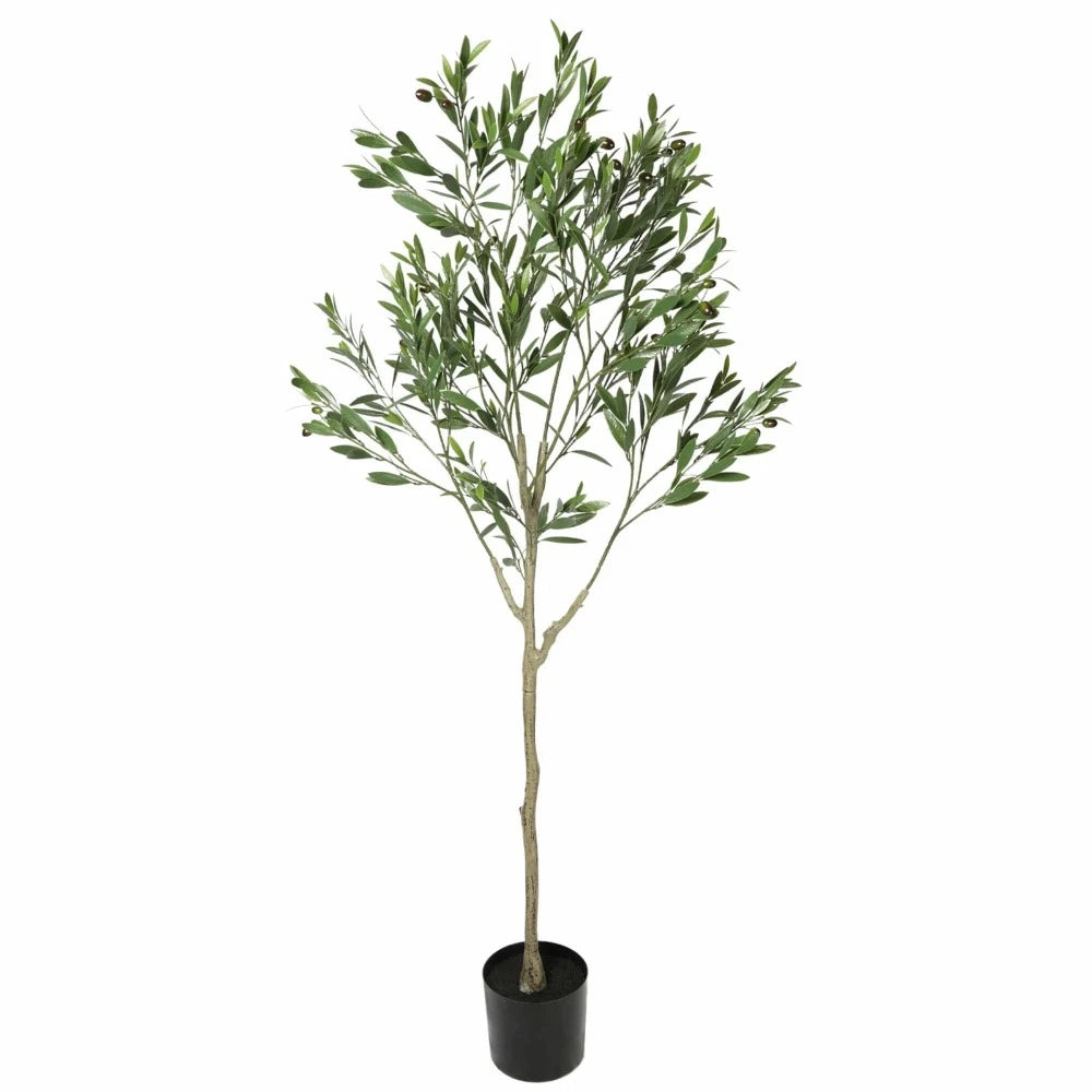 Natural Artificial Olive Tree UV Resistant 180cm